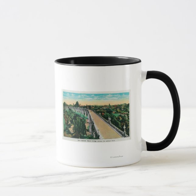 Colorado Street Bridge Across the Arroyo Seco Mug (Right)