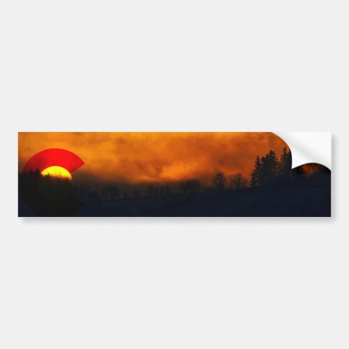 Colorado Sunset I Bumper Sticker