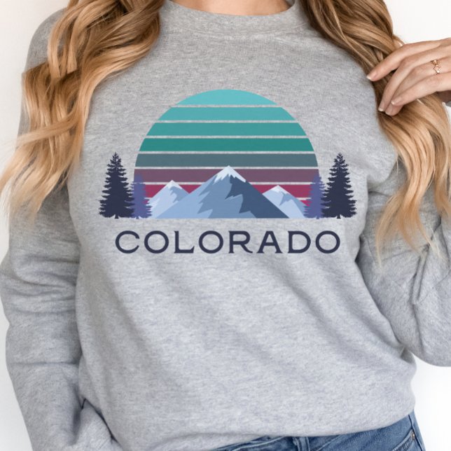 Colorado Sunset Sweatshirt, Travel Sweatshirt (Creator Uploaded)