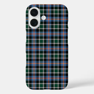 Colorado Tartan Light Blue and Black Plaid iPhone 16 Case