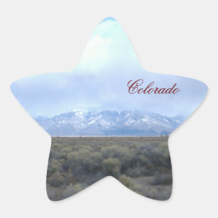 Colorado Template Star Stickers