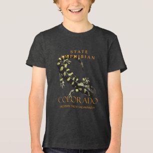 Colorado Territory Amphibian The Barred Tiger Tri-Blend Shirt