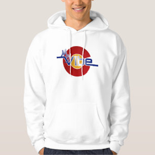 Colorado text graphic hoodie
