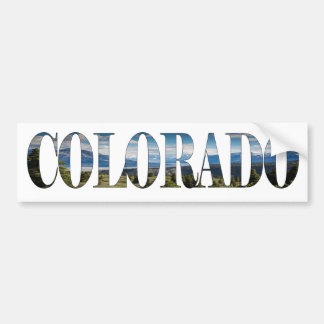 Colorado Text I Bumper Sticker