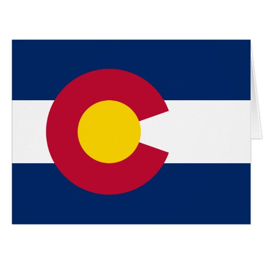 Colorado: The Centennial US State Flag (Front Horizontal)