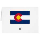 Colorado: The Centennial US State Flag (Back Horizontal)