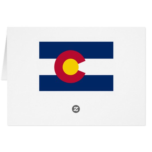 Colorado: The Centennial US State Flag (Back Horizontal)