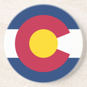 Colorado: The Centennial US State Flag Coaster