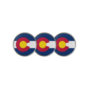 Colorado: The Centennial US State Flag Golf Ball Marker