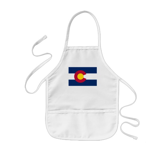 Colorado: The Centennial US State Flag Kids' Apron (Front)