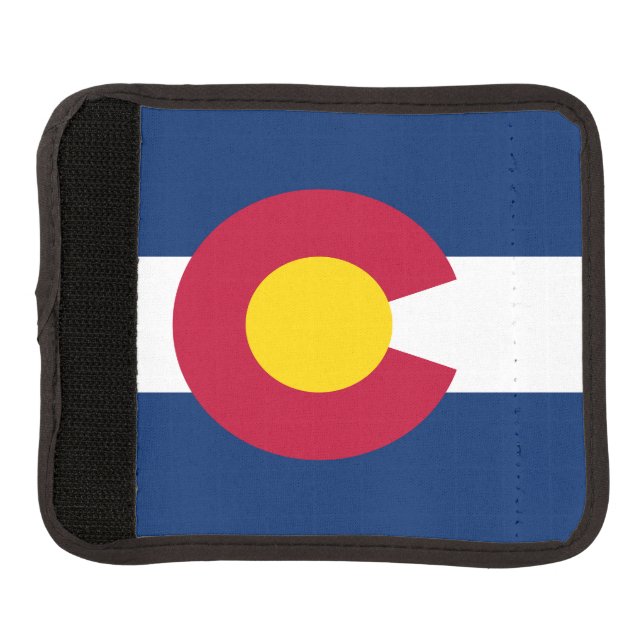 Colorado: The Centennial US State Flag Luggage Handle Wrap (Front)