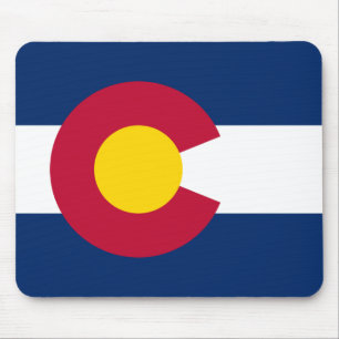 Colorado: The Centennial US State Flag Mouse Pad