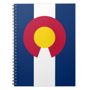 Colorado: The Centennial US State Flag Notebook