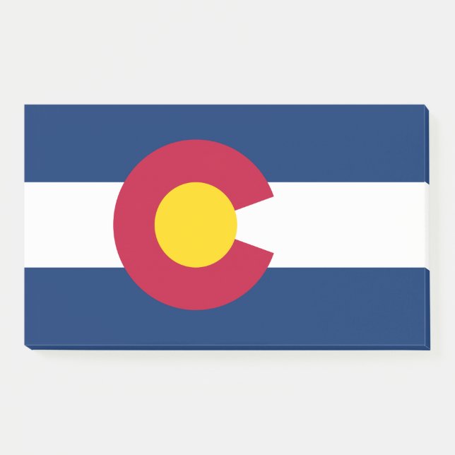 Colorado: The Centennial US State Flag Post-it Notes (Front)