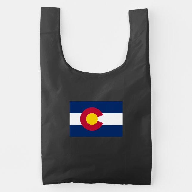 Colorado: The Centennial US State Flag Reusable Bag (Front)