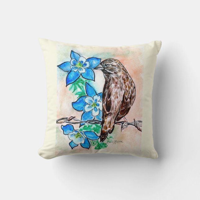 Colorado Throw Pillow (Front)