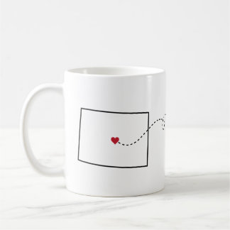 Colorado to Idaho - Heart2Heart Coffee Mug