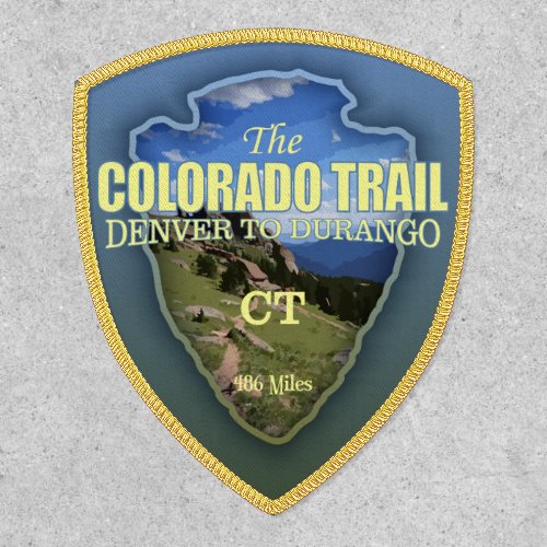 Colorado Trail arrowhead  Patch