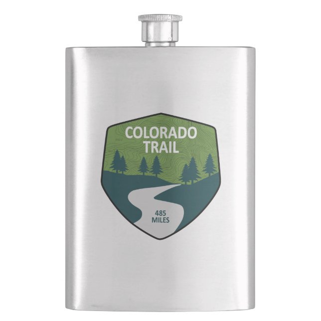 Colorado Trail Flask (Front)