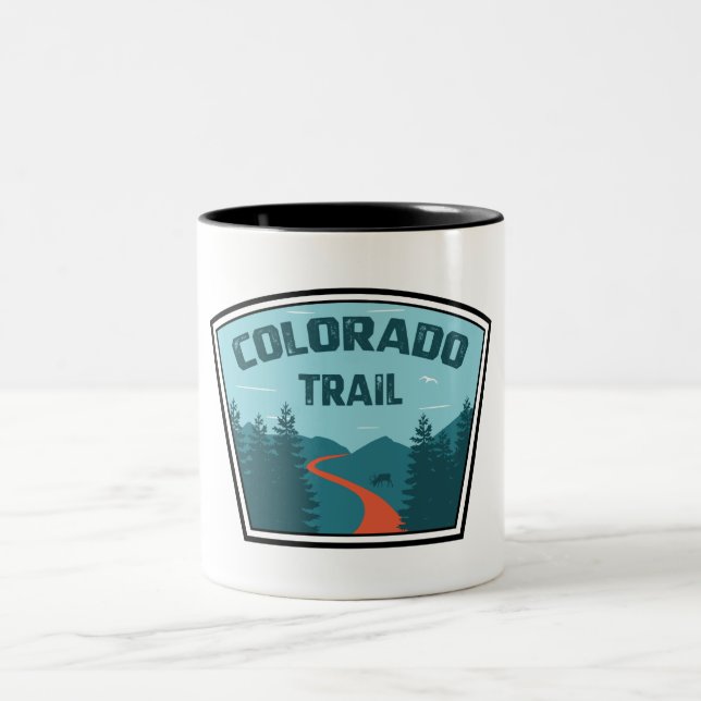 Colorado Trail Two-Tone Coffee Mug (Center)