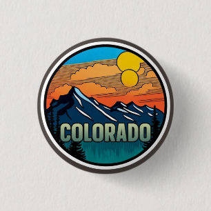 Colorado Travel Pinback Button
