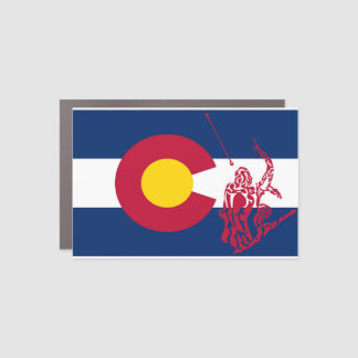 Colorado Twirling car magnet