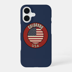 Colorado United States iPhone 16 Case