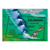 Colorado USA Card (Front Horizontal)