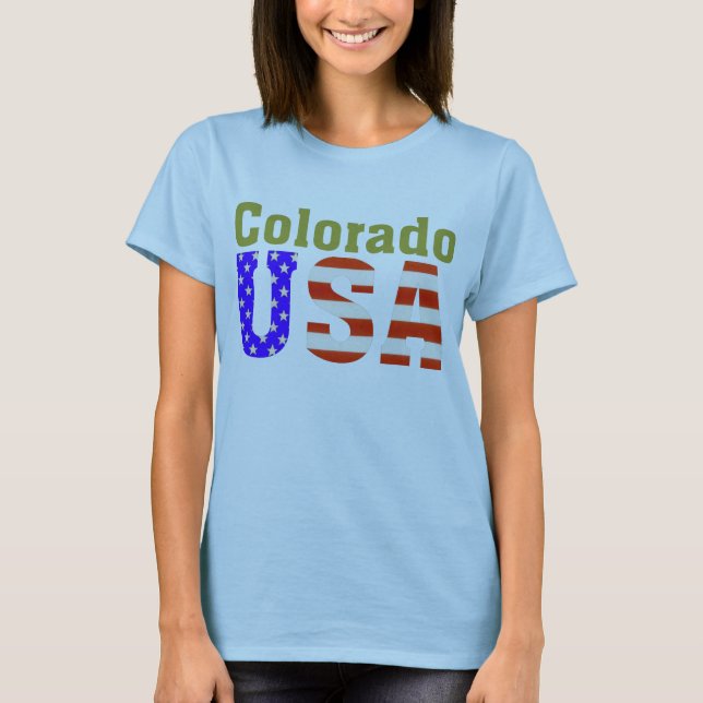 Colorado USA! T-Shirt (Front)