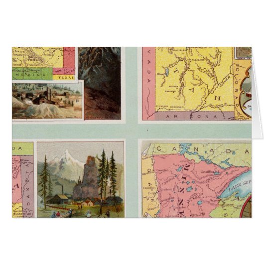 Colorado, Utah, Montana, Minnesota (Front Horizontal)