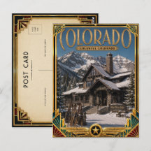 Colorado Vintage Art Deco Golden Age