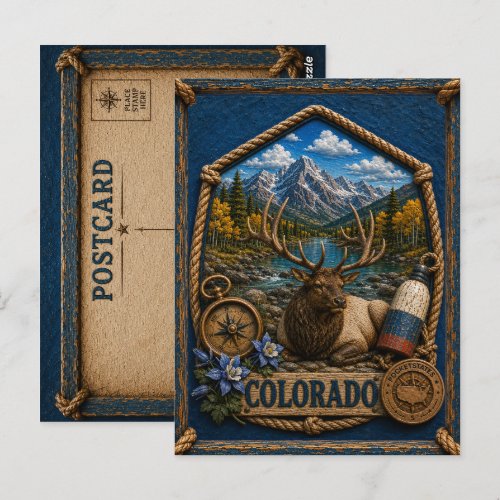 Colorado Vintage Travel Postcard