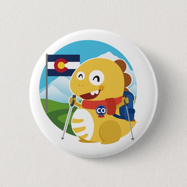 Colorado VIPKID Button (Front)