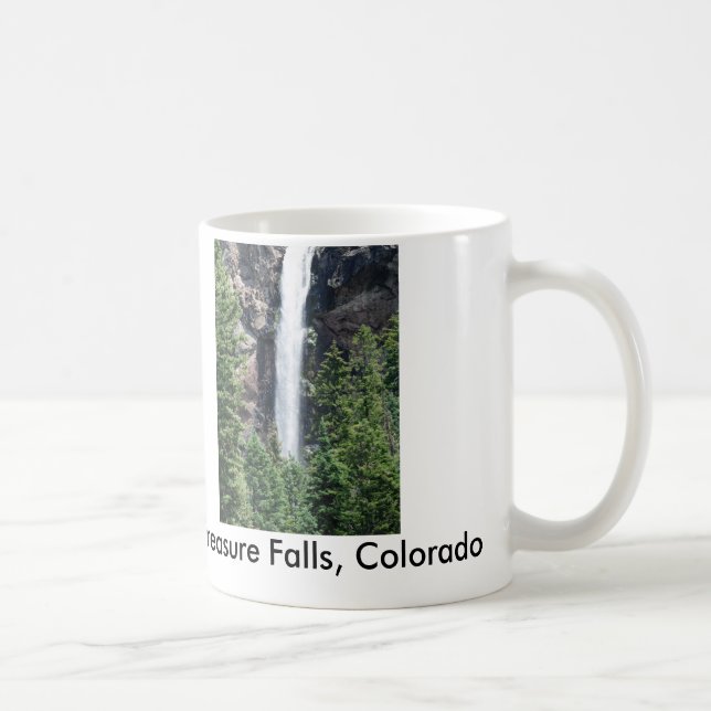 Colorado waterfall mug. coffee mug (Right)