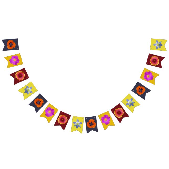 Colorado Wildflowers Bunting Flags (All)