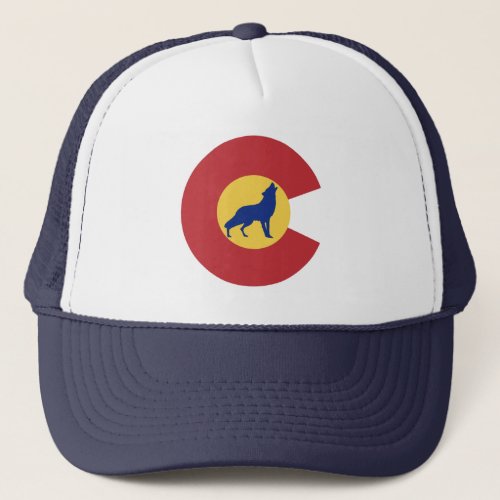 Colorado Wolf Trucker Hat