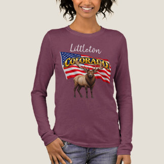 Colorado Women's Bella+Canvas Long Sleeve Dark Tri-Blend Shirt