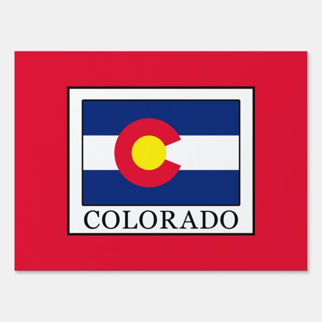 Colorado Yard Sign (Front)