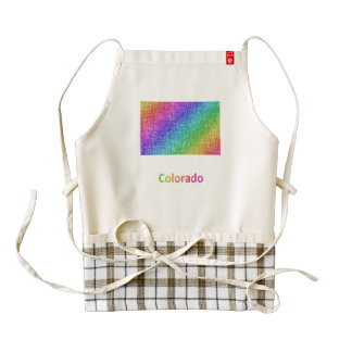 Colorado Zazzle HEART Apron