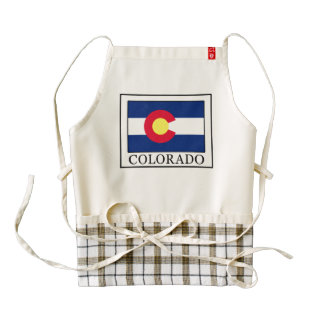 Colorado Zazzle HEART Apron