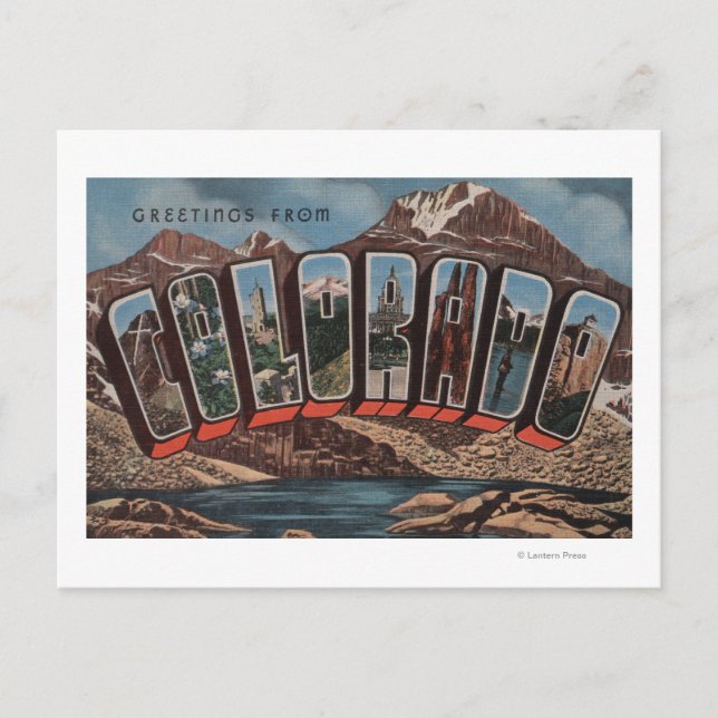 ColoradoLarge Letter ScenesColorado Postcard (Front)