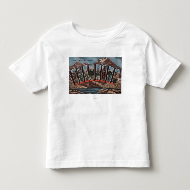 ColoradoLarge Letter ScenesColorado Toddler T-shirt (Front)