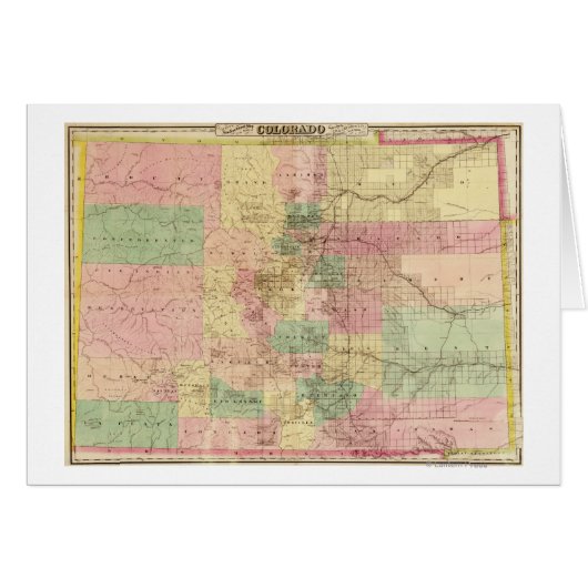 ColoradoPanoramic MapColorado Cards (Front Horizontal)