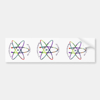 coloratom, coloratom, coloratom bumper sticker