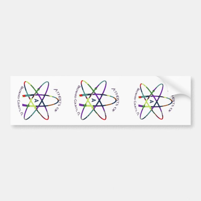 coloratom, coloratom, coloratom bumper sticker (Front)