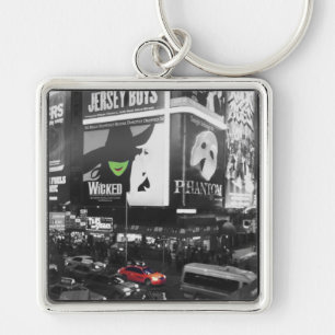 Colorblind On Broadway Keychain