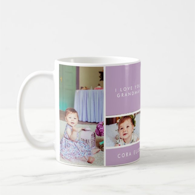 Colorblock Grandma Love Mug (Left)