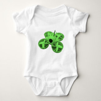 Colorblock Green Inductrix Tiny Whoop Drone Baby Bodysuit