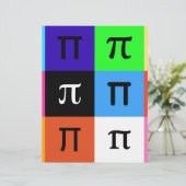 colorblock happy pi day (Standing Front)