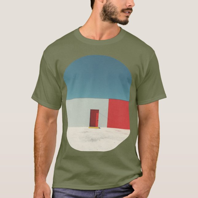 Colorblock Oasis Door T-Shirt (Front)